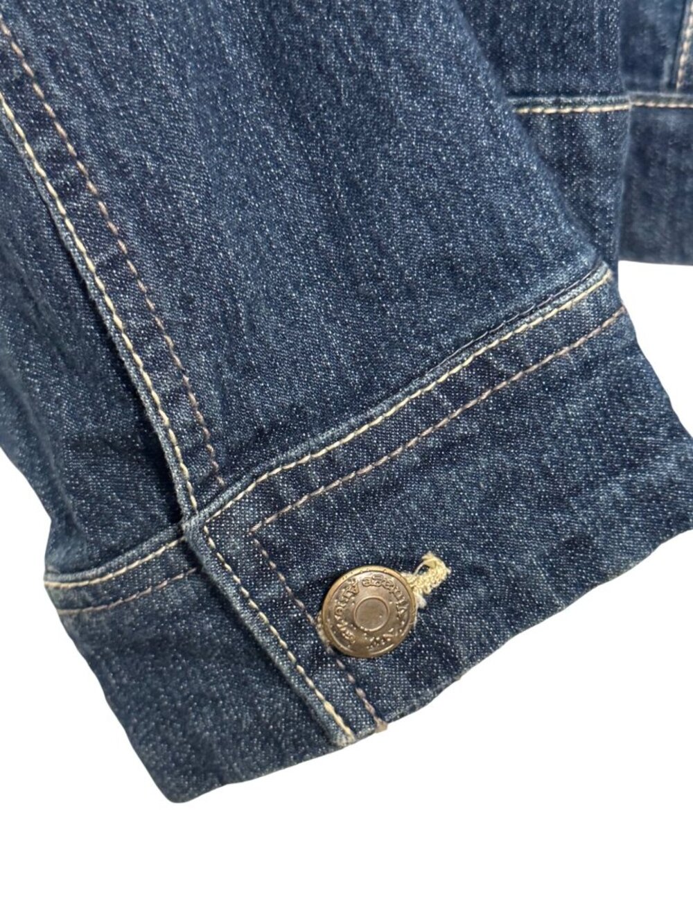 Nine West Vintage America Womens Denim Jacket XL Button Front Classic Fit - Picture 6 of 7
